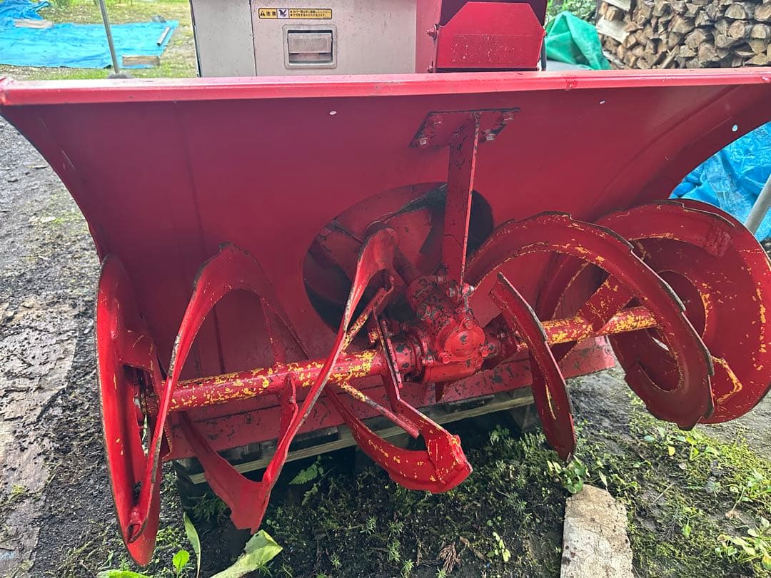 asano《引き取り限定》ディーゼル　ヤンマー除雪機