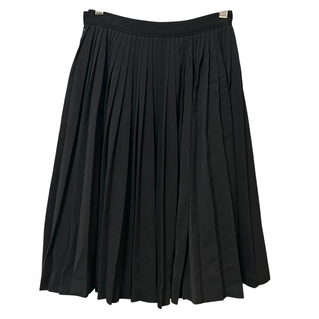 tricot Comme des Garçons プリーツスカート 膝丈 ウール