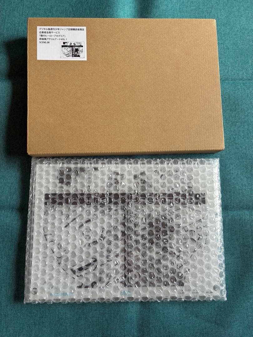 ヒロアカ　応募者全員サービス　原稿風アクリルアートVOL.1　SCENE08