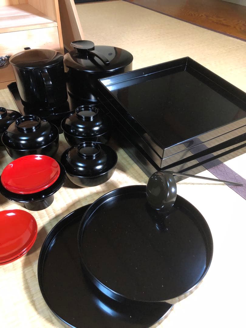 懐石道具一式　茶道具　未使用品 箱サイズ　縦36cm、横49cm、高さ63cm