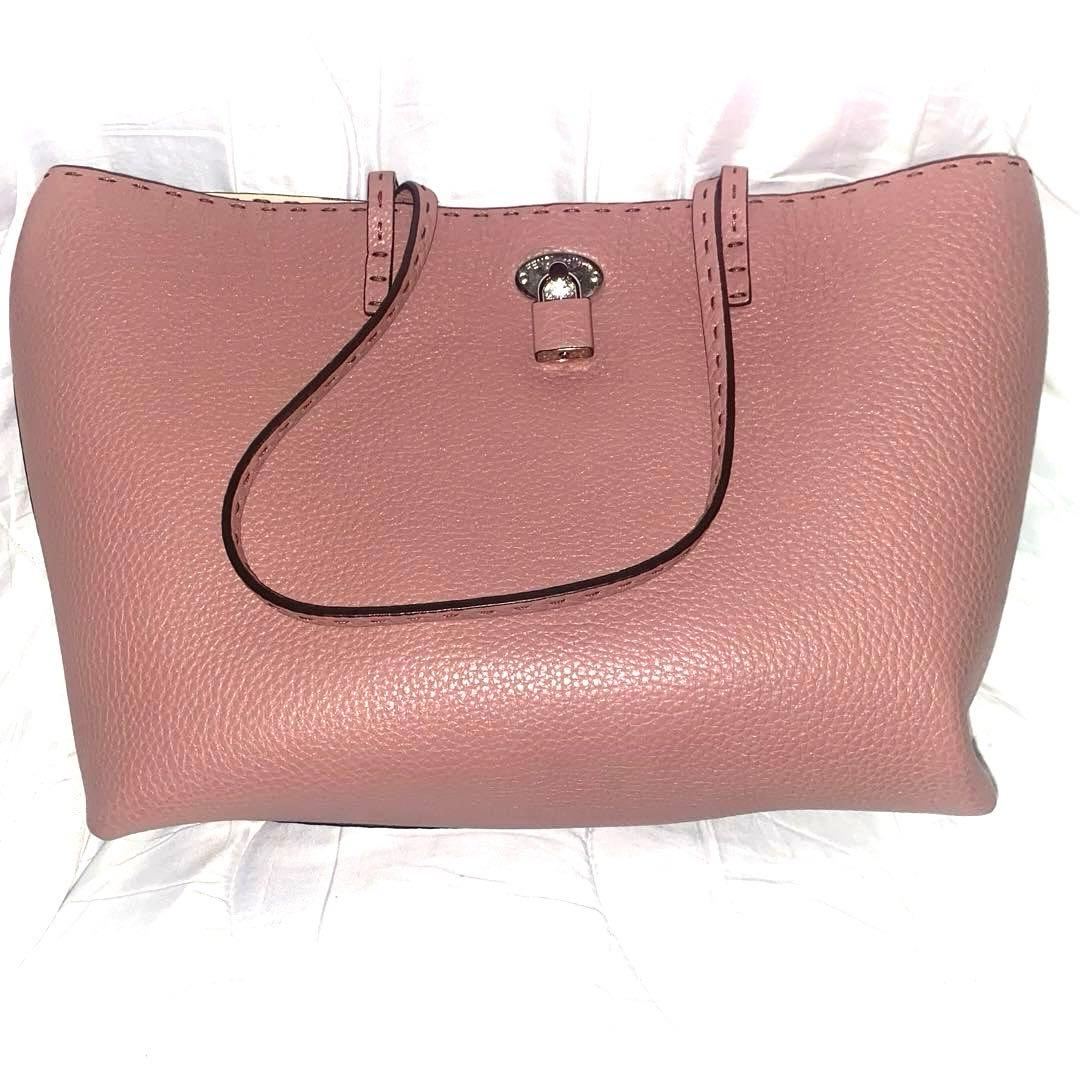 【美品】FENDI フェンディSelleria セレリアトートバッグ ピンク