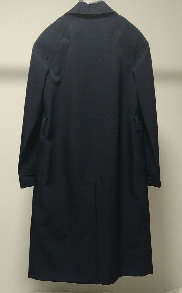 【新品】Ralph Lauren ネイビー ステンカラーロングコート　7号