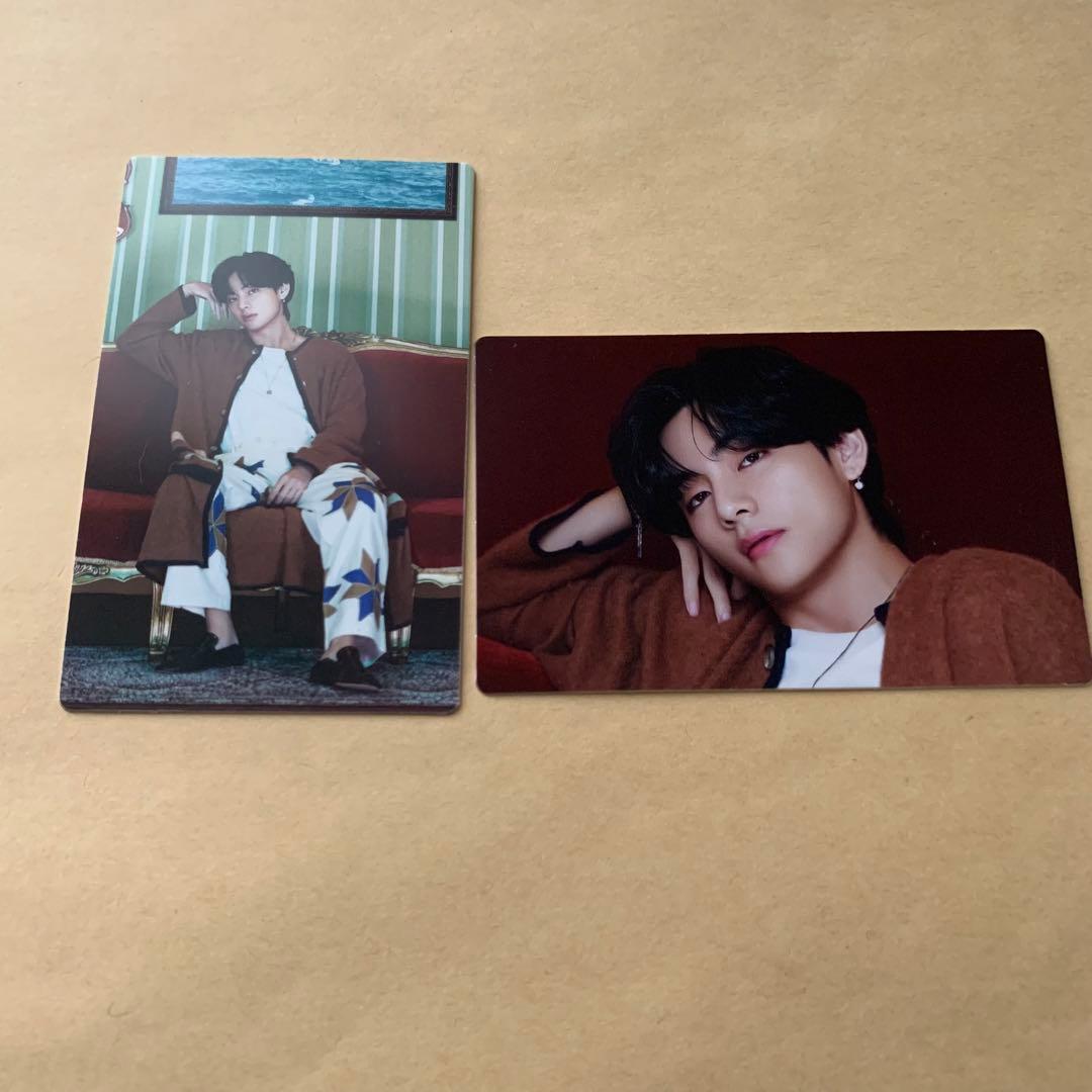 BTS V テヒョン　BE 韓国　ラキドロ　ラッキードロー　テテ　カード　トレカ