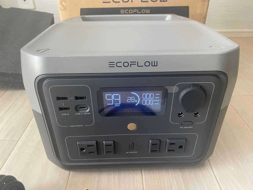 発電機・ポータブル電源 EcoFlow  2 Max 512Wh
