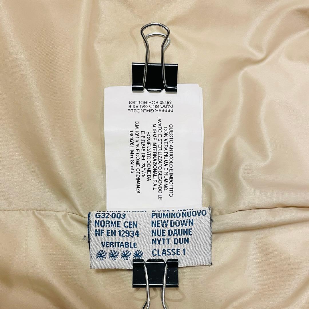 ⭐️モンクレール ダウンベスト 胸元ロゴワッペン インナーダウン