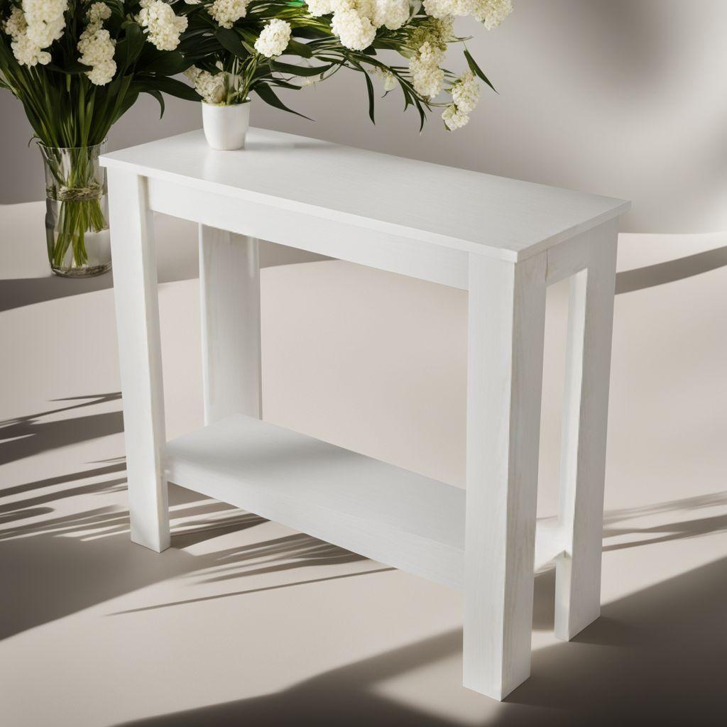 スリムな形状が特徴　様々な使い方　コンソール　サイドテーブル