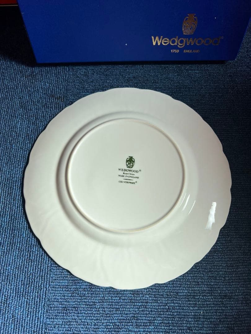 1476  ウェッジウッド　カントリーウェア　プレート　未使用