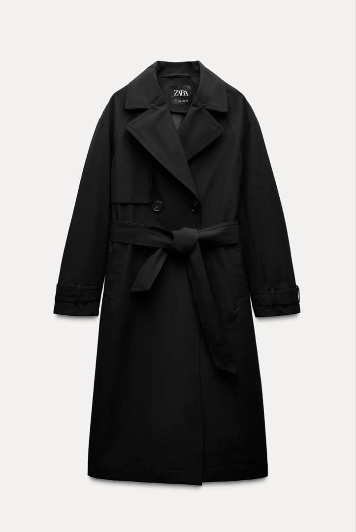 卒入学式にも便利！新品♥︎︎タグ付きZARA防水加工 ベルト付きトレンチコート