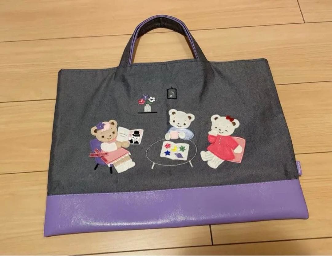 本日限定価格ファミリア　キャトルレーヴ　コラボデニムバッグ　宝塚歌劇