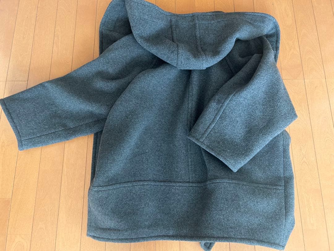 AP STUDIO モッサオーバーフーディコート グレー サイズ38