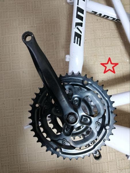 マウンテンバイク フレーム　自転車フレーム ジャンク品 MTB DIY