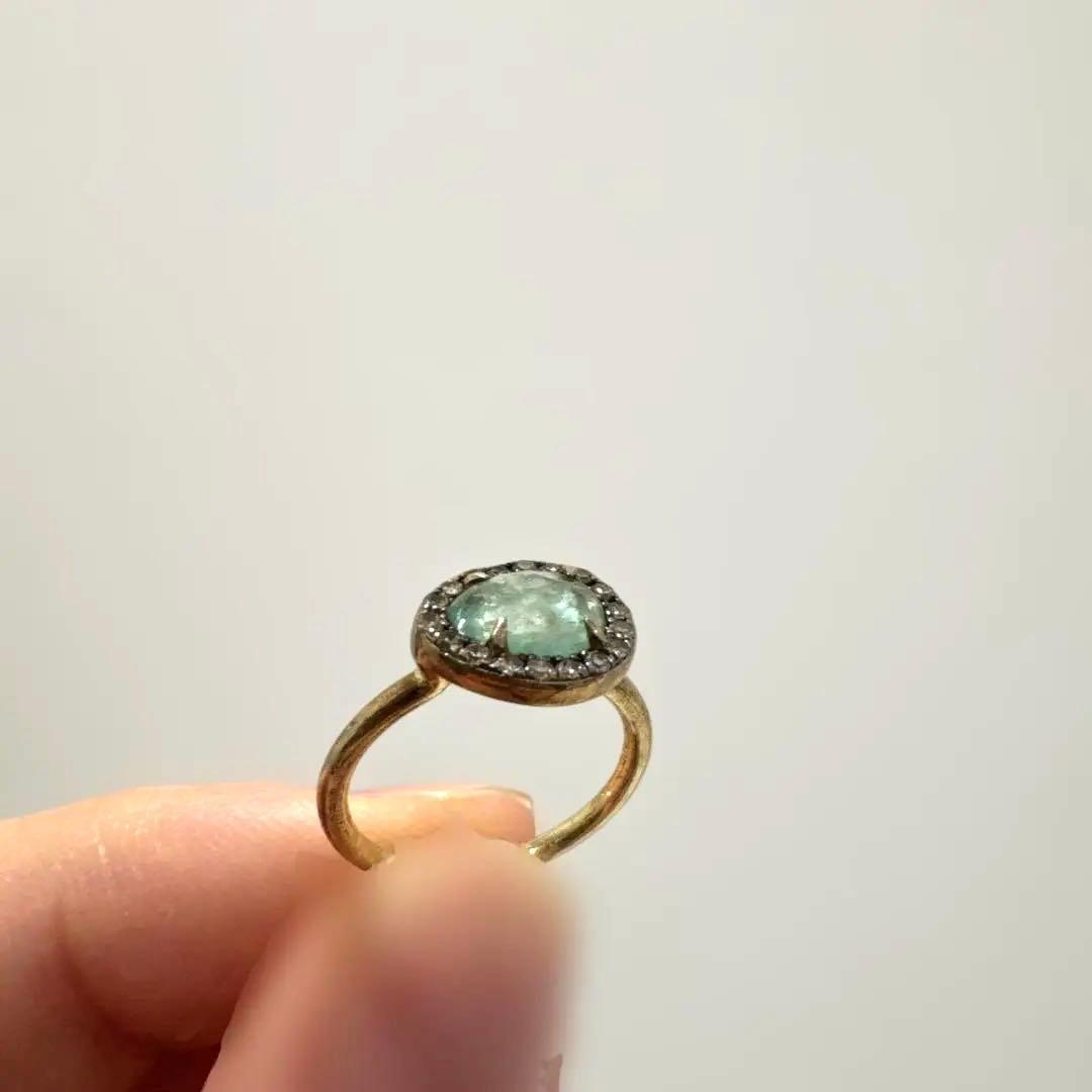 は*ん様 アルティーダウード　エメラルド　ダイヤモンド　リング