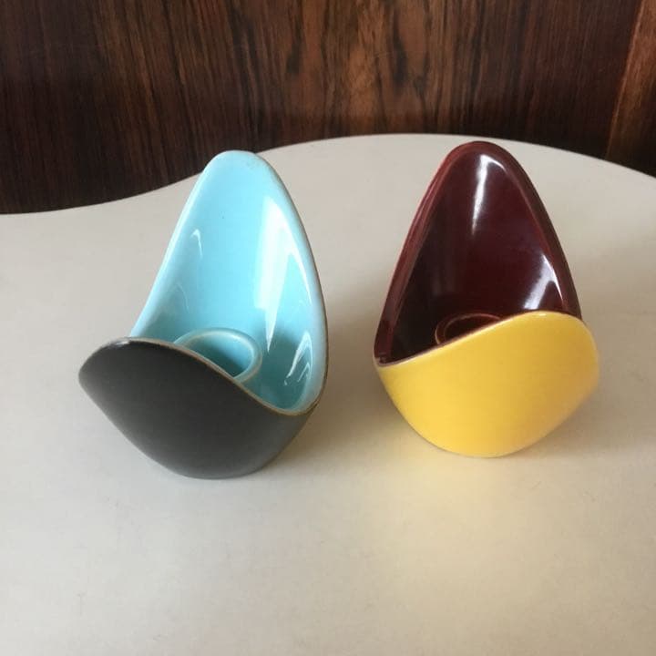 値下げ50s Created Clappison キャンドル立て　2個