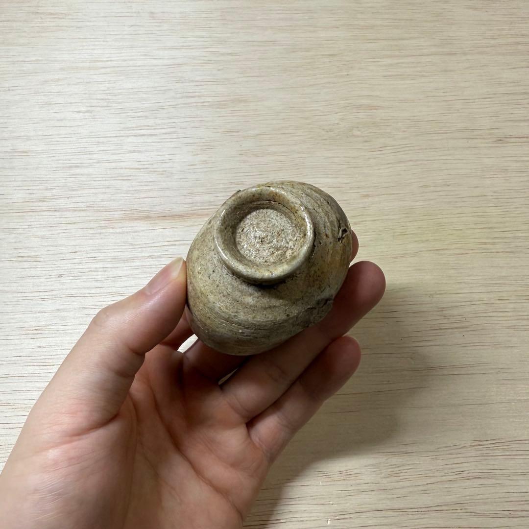 古美濃 古瀬戸 盃 小徳利 涙壺 灰釉 江戸時代 御深井 太白 古常滑 古美術