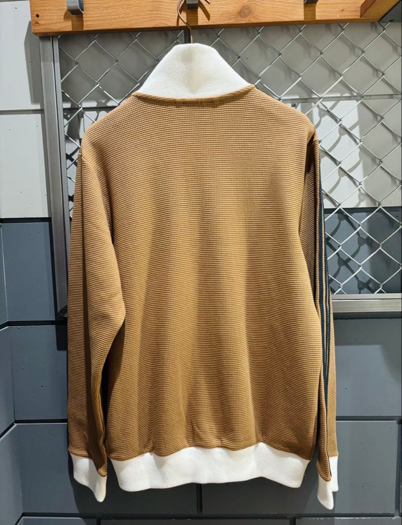 新品M adidas 長袖ジャケット ブラウン　KB8952