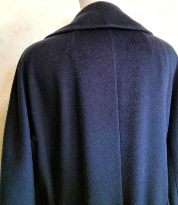 マックスマーラ　ウィークエンド　ダークブルー ロングコート 40　レディース