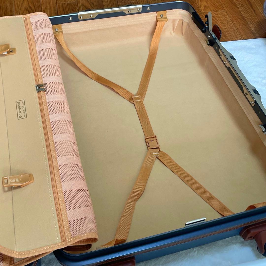 極美品❗️サムソナイト クラシッククラブ 4輪 キャリーケース 総柄 大容量