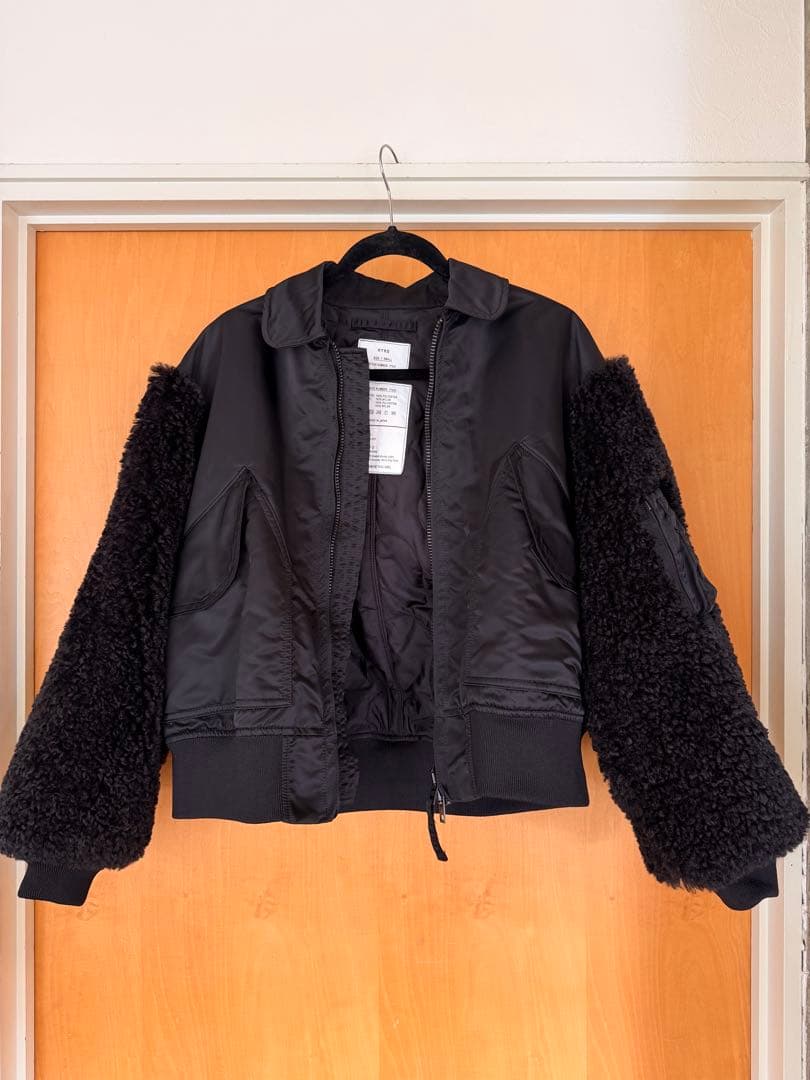 ジャケット・アウター HYKE FAUX SHEARLING TYPE CWU-45/P JACKET