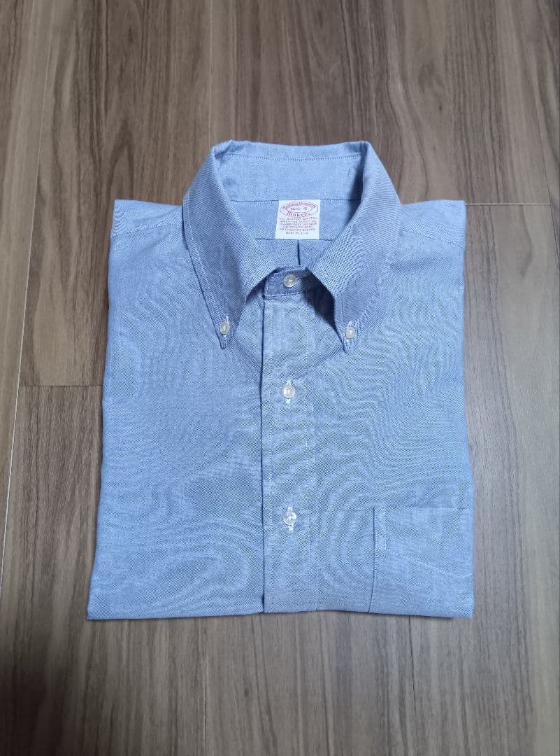 【未使用】ブルックスブラザース　USA　オックスフォードシャツ　16.5−4