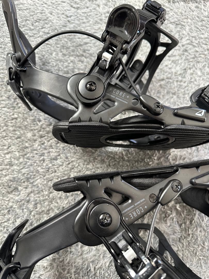 SP スノーボード バインディング ブラック　Sサイズ