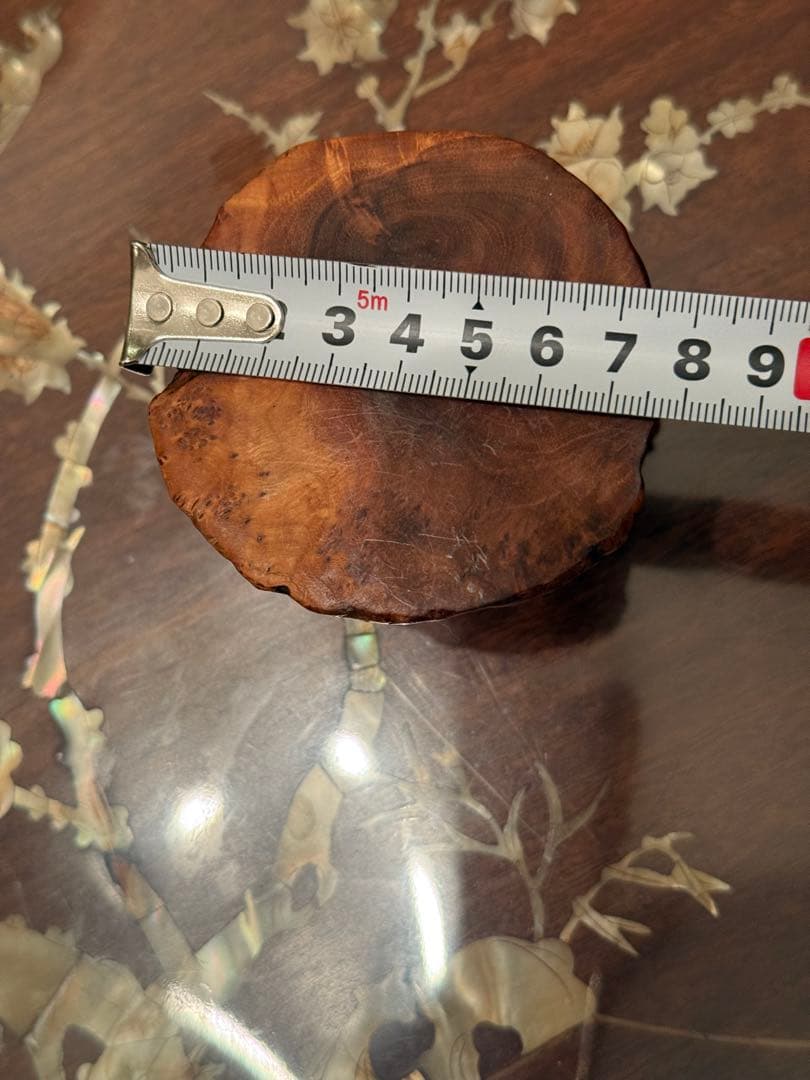 味わい深いなんとも美しい木目の香炉台 盆栽台