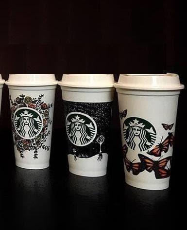 レア スターバックス グリーンエプロン スタバ リユースカップ Reusable