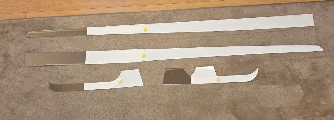 17スーパーグレート等　ハイルーフライン&寝台アッパーモール　鏡面ステンレス