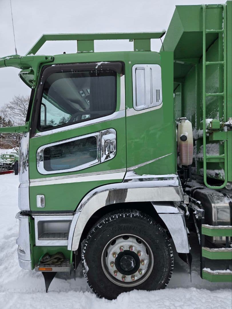 17スーパーグレート等　ハイルーフライン&寝台アッパーモール　鏡面ステンレス