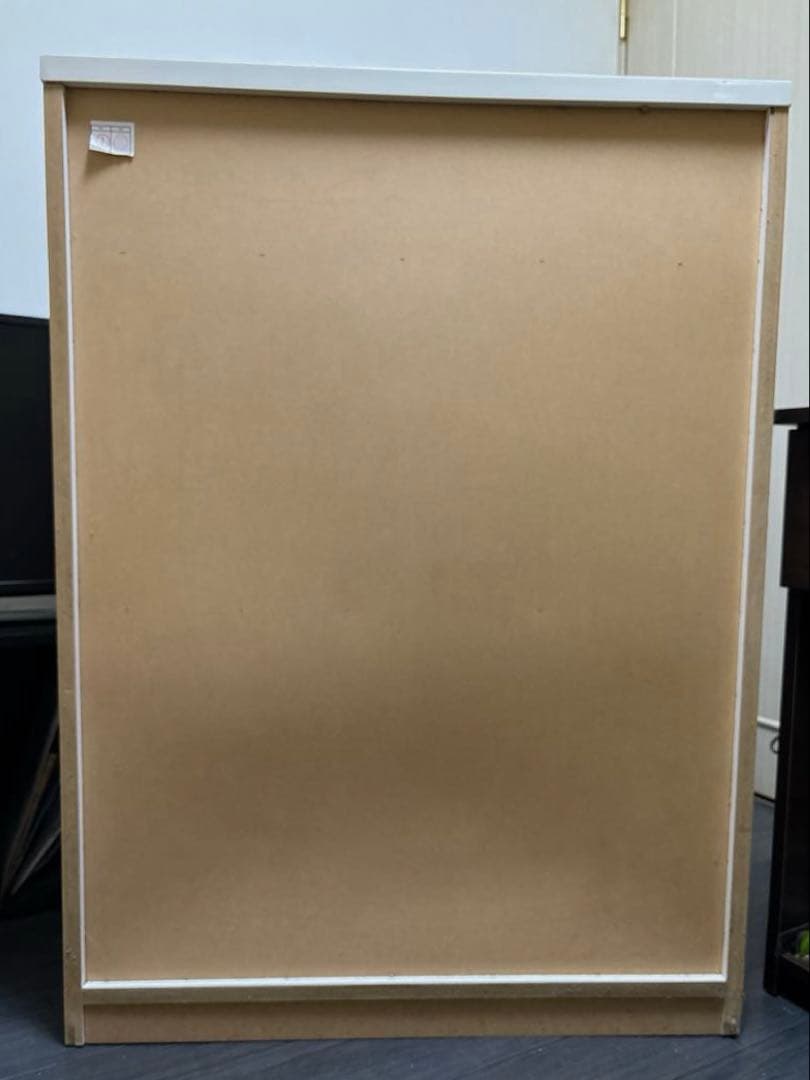 島忠家具 水色 木製 ハイチェスト 5段