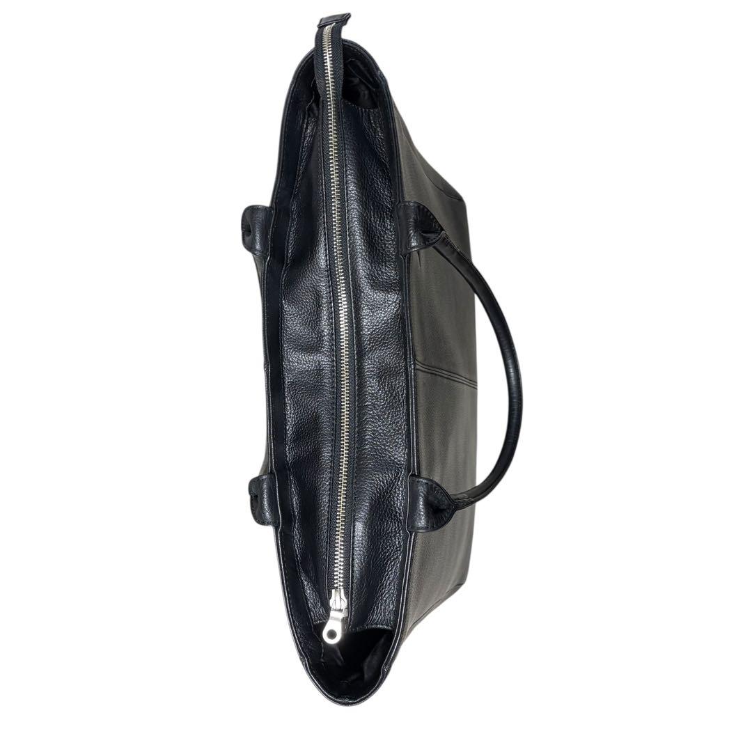 SHIPS シップス 本革 レザートートバッグ A4収納可 通勤　ビジネス