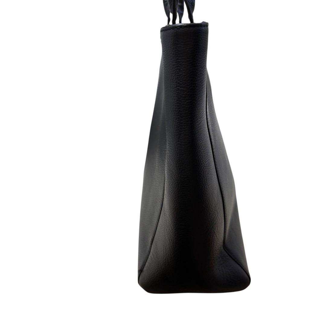 SHIPS シップス 本革 レザートートバッグ A4収納可 通勤　ビジネス