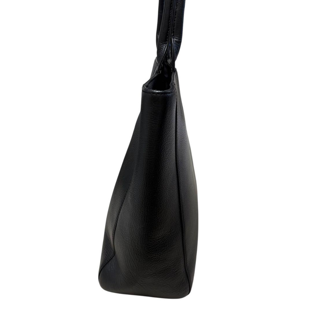 SHIPS シップス 本革 レザートートバッグ A4収納可 通勤　ビジネス