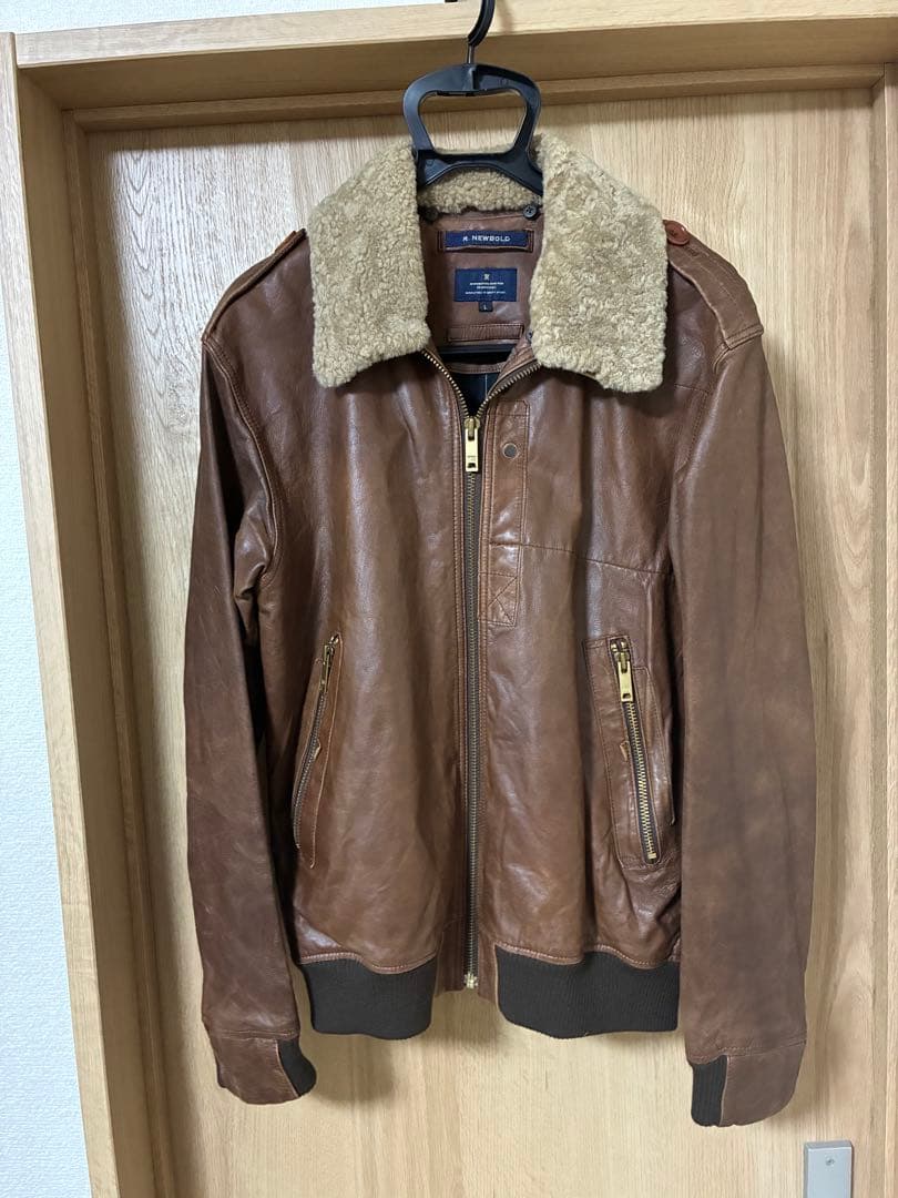 【タカヒロ様】R.NEWBOLD ムートンボア G1 A2 フライトジャケット