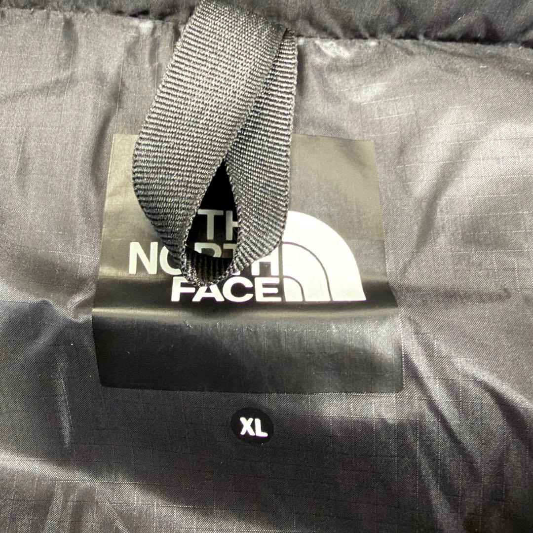 ザノースフェイス ウィンドストッパーダウンシェルコート フード ブラック XL