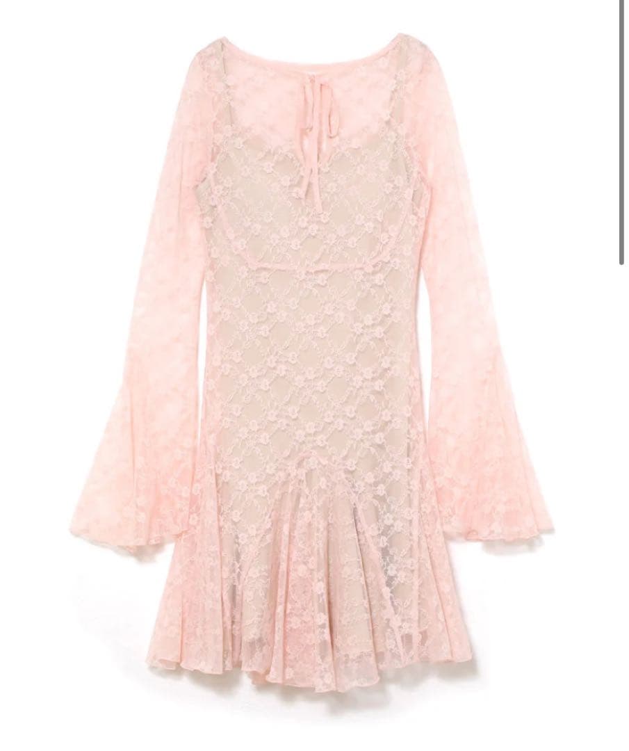 ワンピース Andmary Cereza lace mini dress