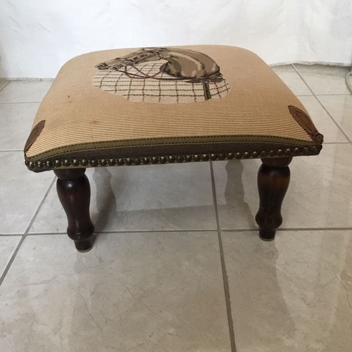 アンチークフットスツール(Footstool) repose -pied