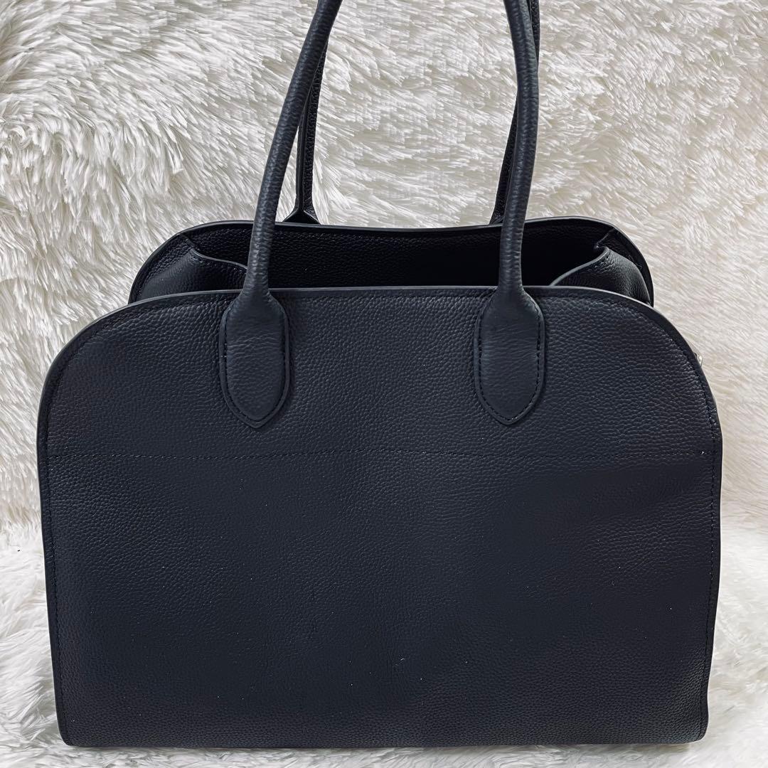 美品 ジストリー SIDE BELT BOSTON BAG ボストンバッグ 黒
