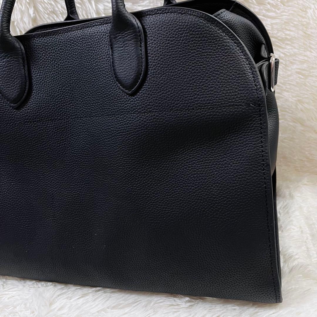 美品 ジストリー SIDE BELT BOSTON BAG ボストンバッグ 黒