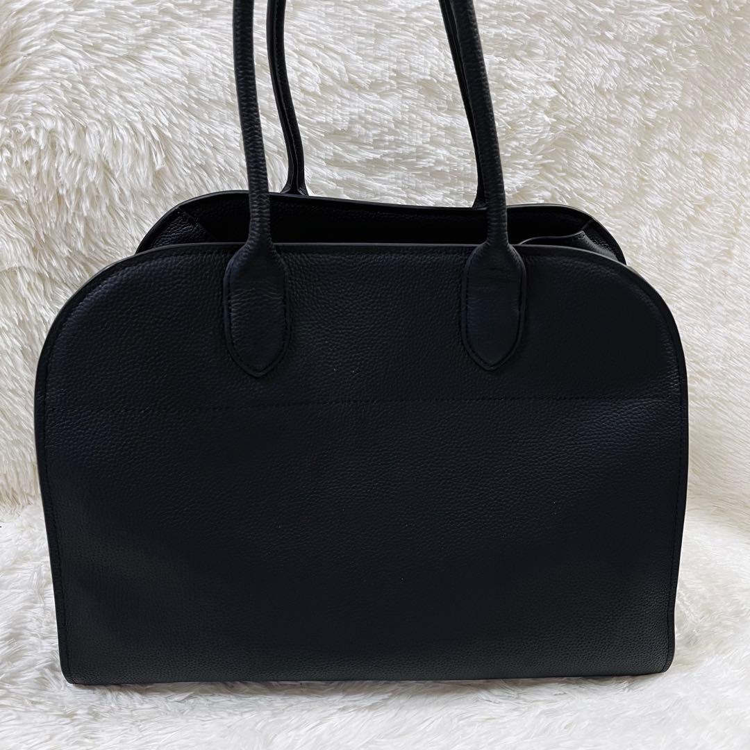 美品 ジストリー SIDE BELT BOSTON BAG ボストンバッグ 黒