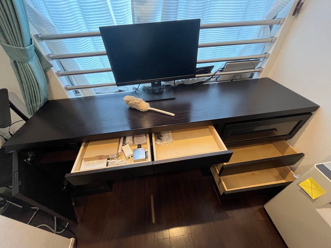 引出し収納付きデスク　大塚家具