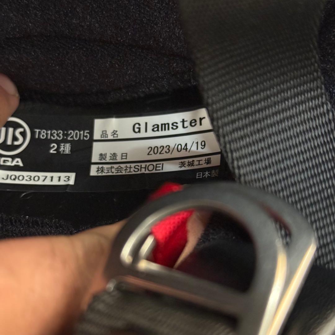 SHOEI Glamster グラムスター　BIVOUAC ビバークMサイズ