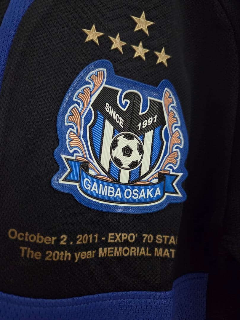 新品未使用タグ付き☆ガンバ大阪☆２０周年記念限定ユニフォーム☆遠藤保仁