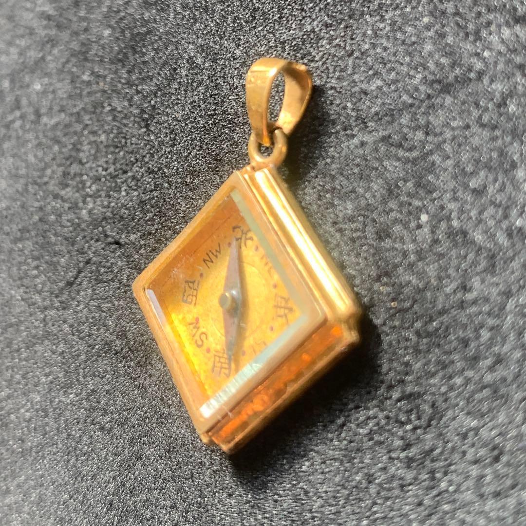 K18製コンパストップ、ラスト出品