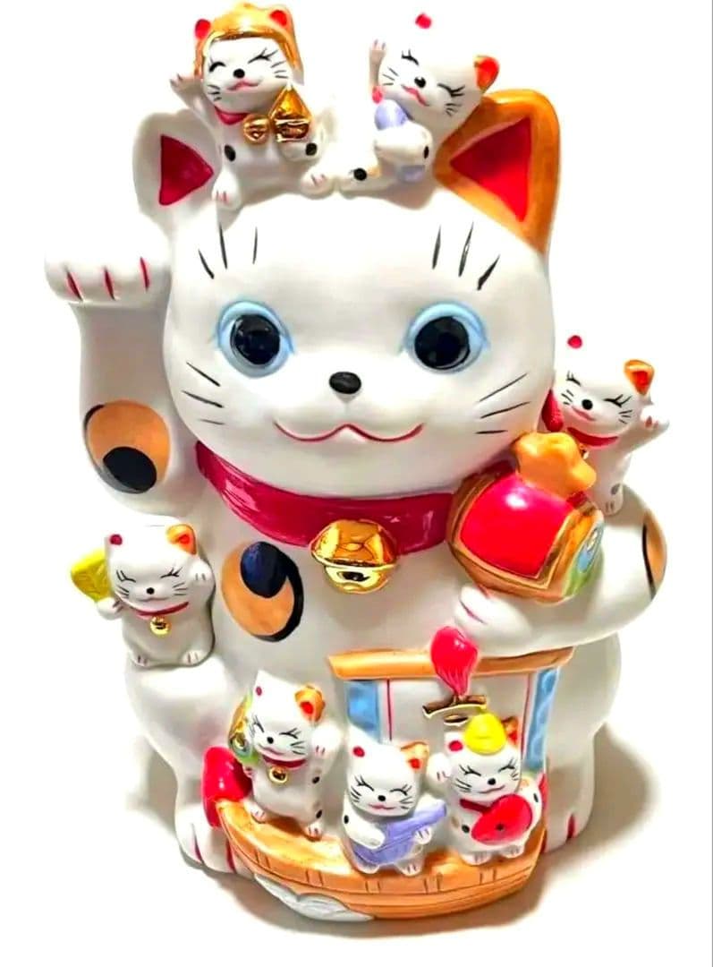 招き猫　七福神　置物　インテリア　縁起物