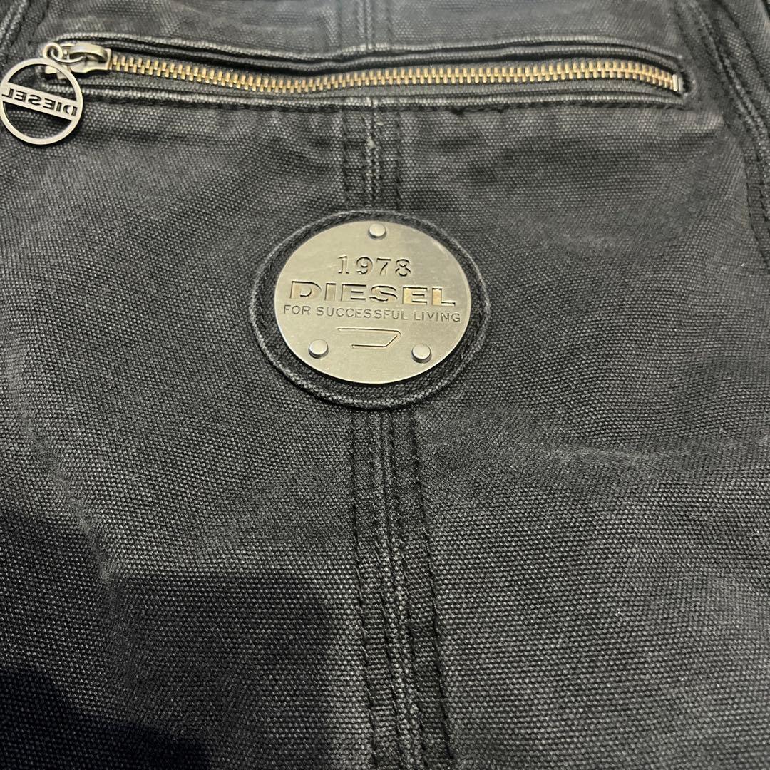 ピンクの猫ディーゼルdiesel oneshoulder bagブラック