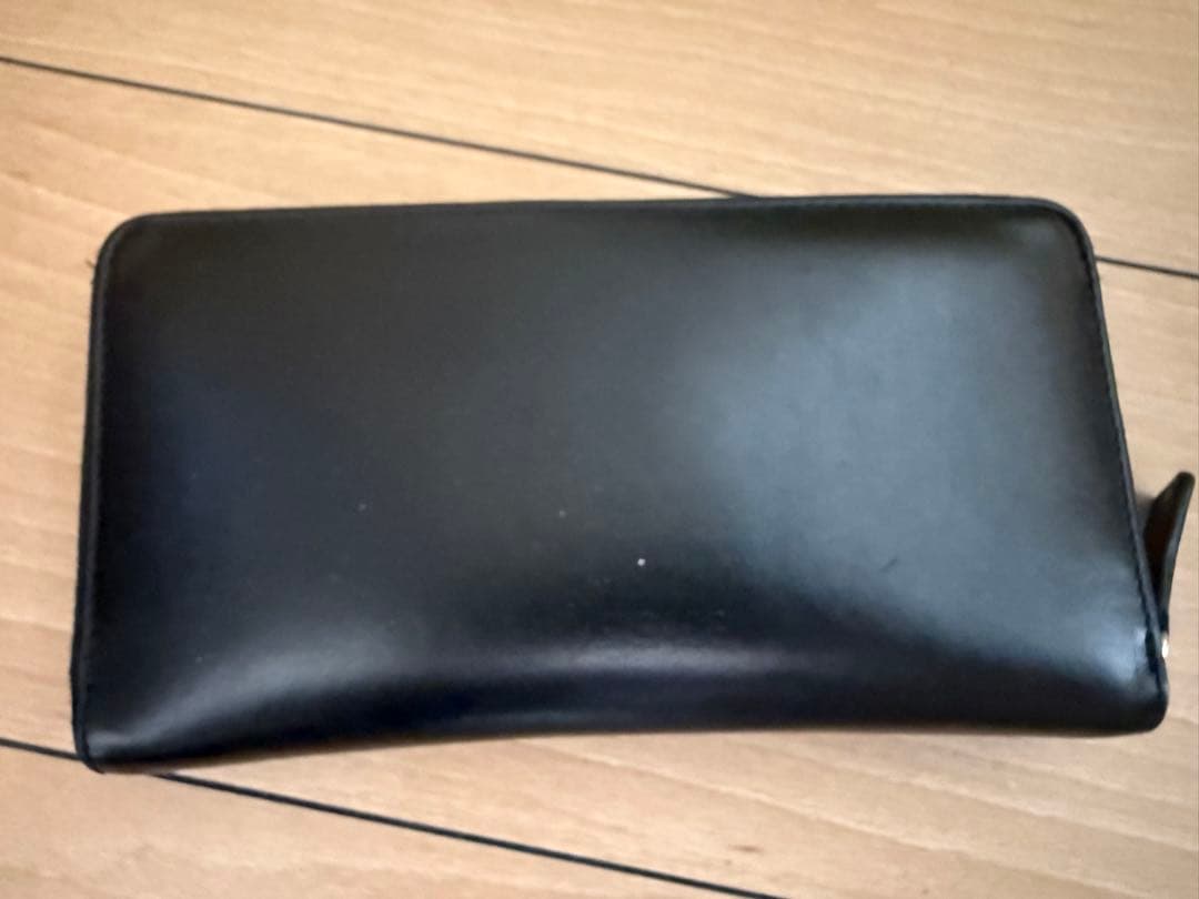 VERSACE 黒 レザー 長財布
