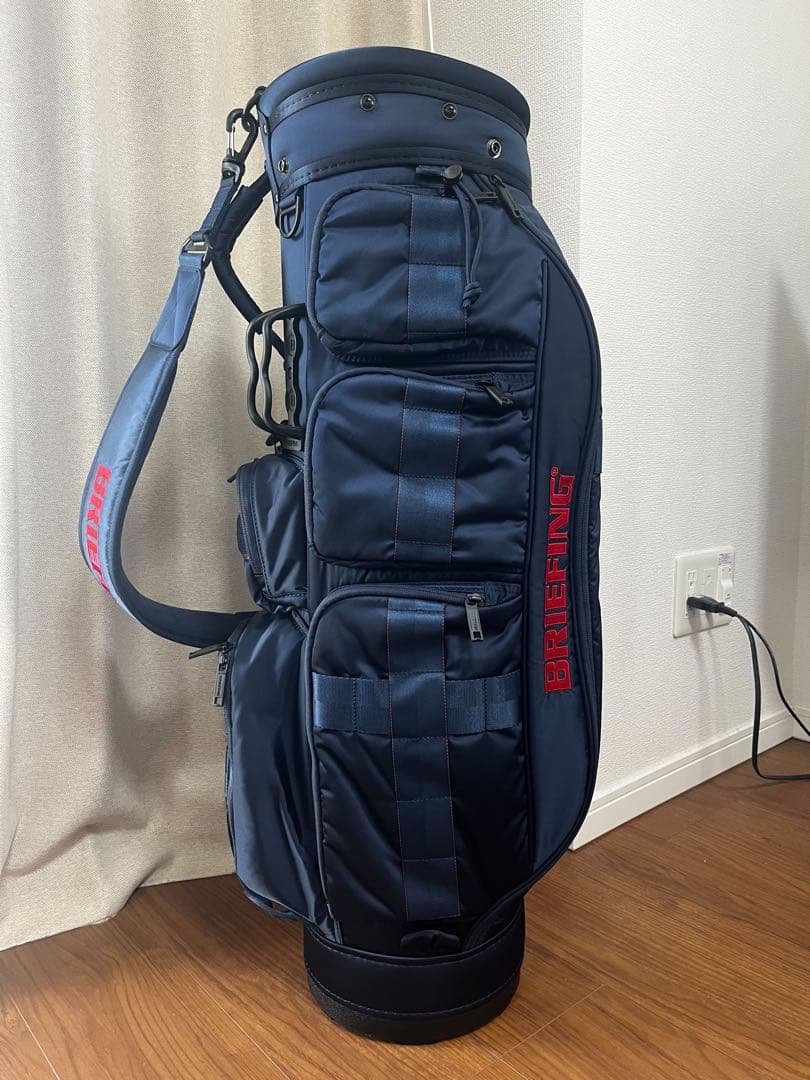 BRIEFING キャディバッグ CR-6 ネイビー(限定)