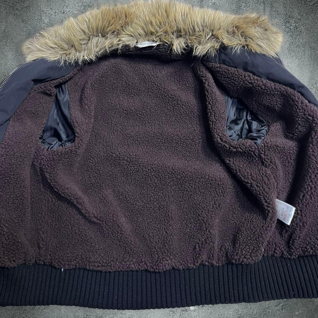 y2k 00s N2B ミリタリージャケット 平成ギャル 短丈 ファー