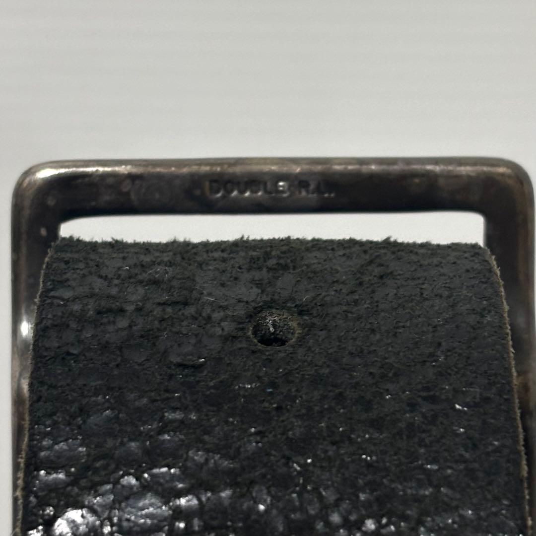 RRL ダブルアールエル エイジング加工 バックル レザーベルト 32