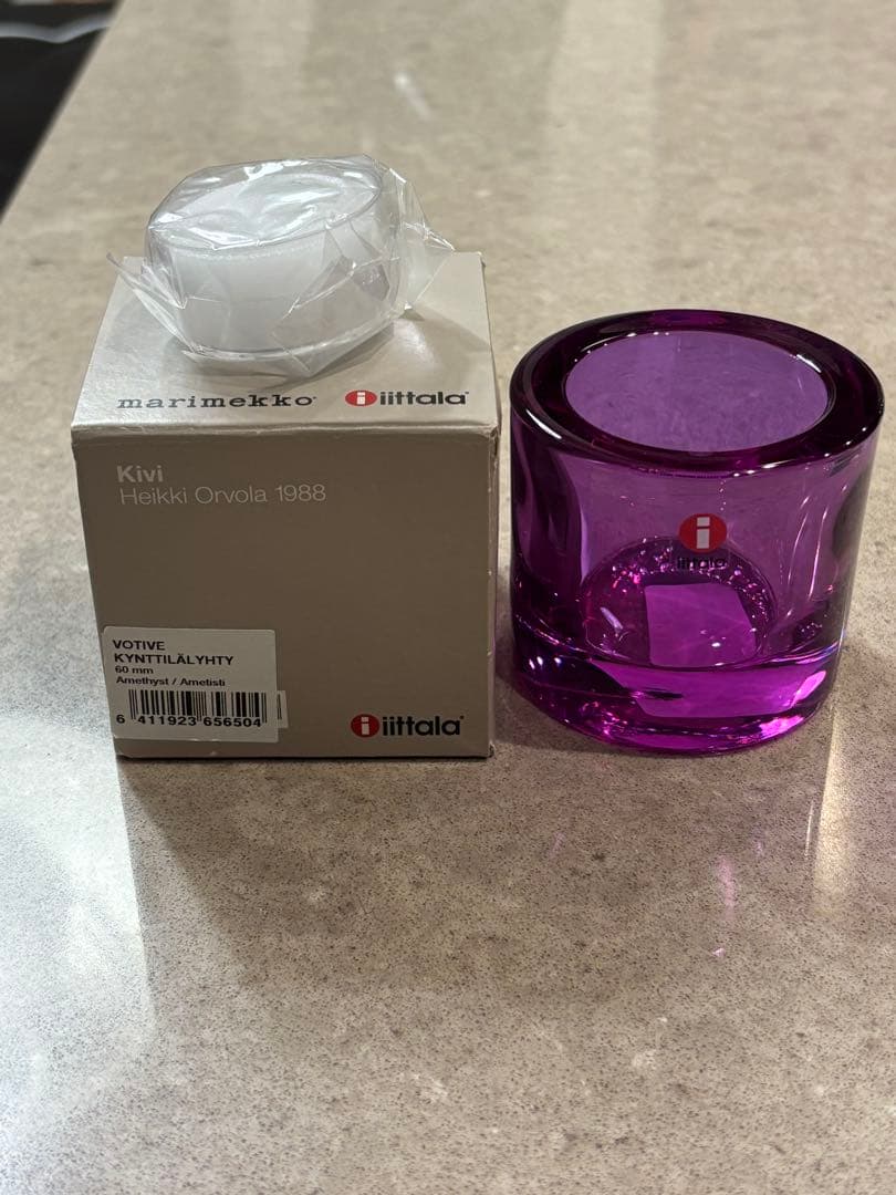 L*e様 【廃盤レア】  kivi キャンドルホルダー アメジスト